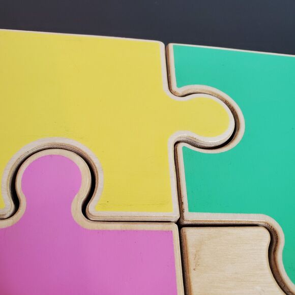 LOVEVERY | Chunky Wooden Jigsaw Puzzle From Companion Play Kit | 22-24 Month - Picture 11 of 16
